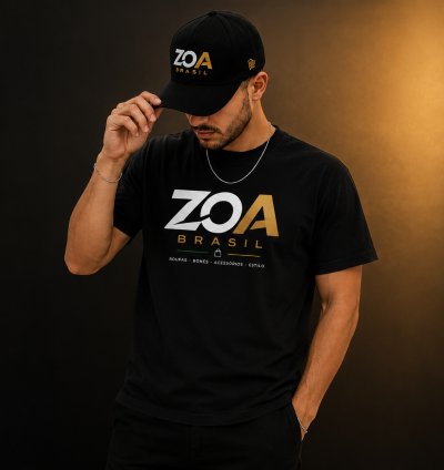 Camiseta "ZOA Brasil Oficial"