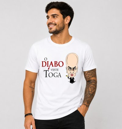 Camiseta "O diabo veste toga"